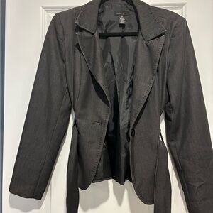 Express Dark Gray Women's Blazer